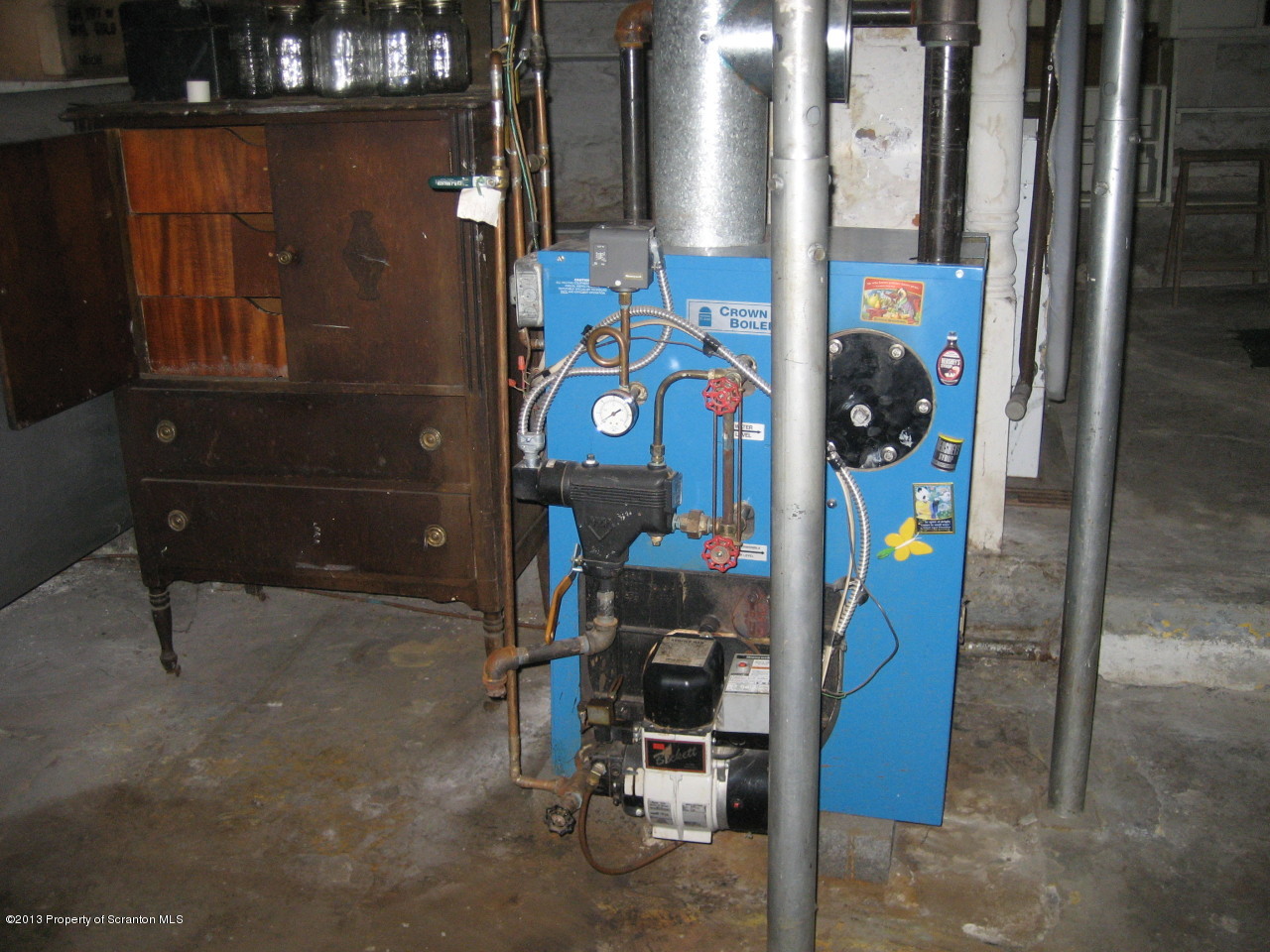 99 Jefferson Street Simpson, PA 18407 - Photo 12 of 16 a view of storage and utility room