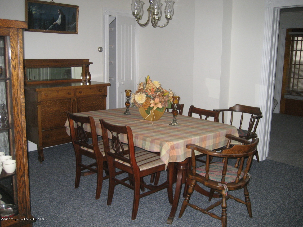 99 Jefferson Street Simpson, PA 18407 - Photo 5 of 16 a dining room with furniture and wooden floor