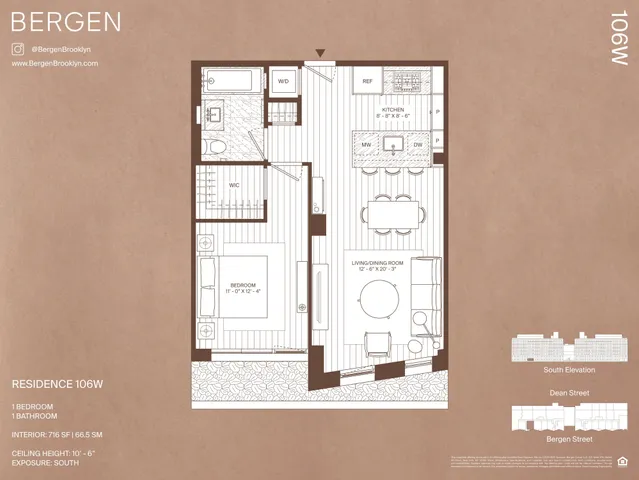 $1,150,000 | 323 Bergen Street, Unit 106W | Boerum Hill