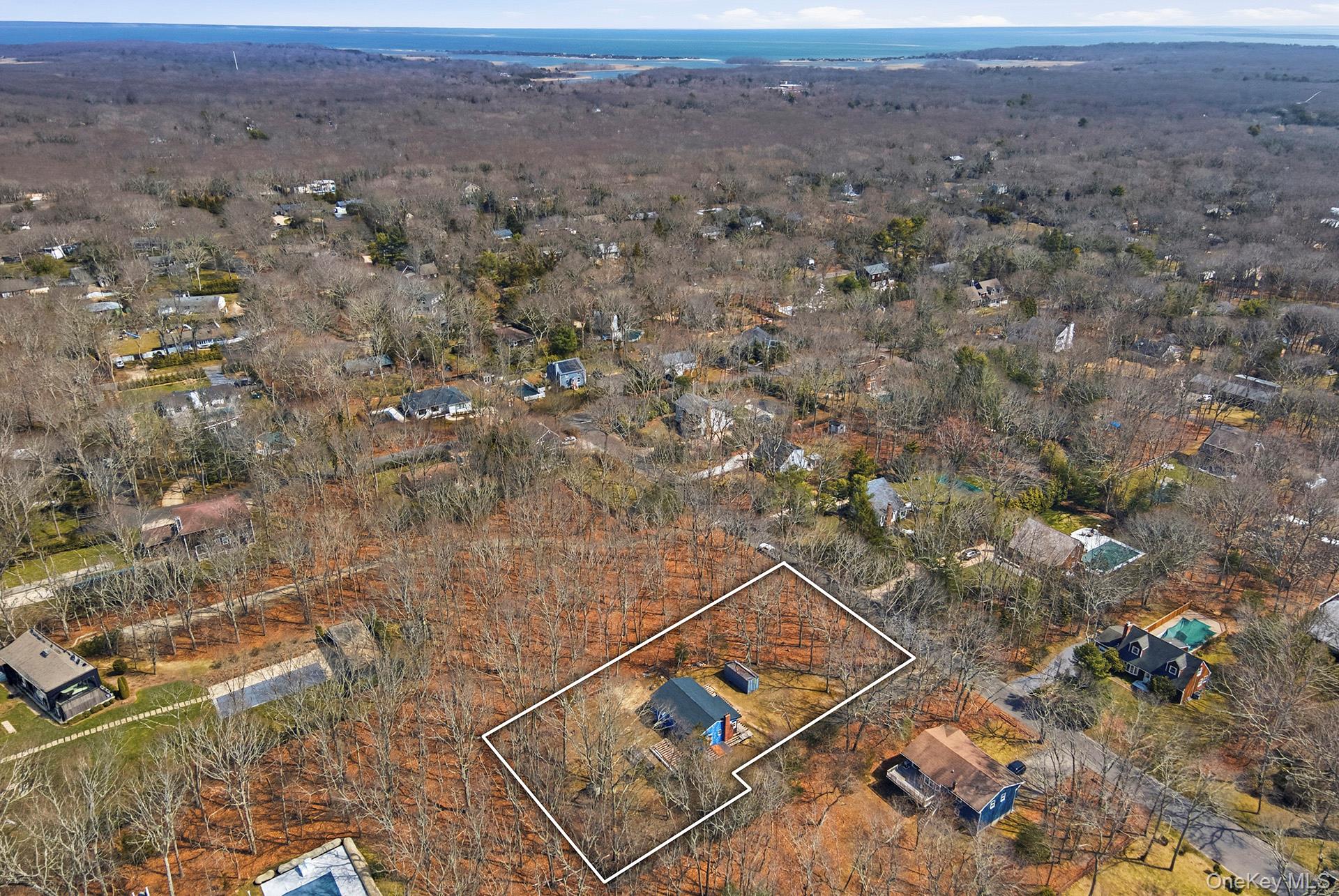 9 Clinton Street Springs, NY 11937 - Photo 3 of 5 an aerial view of house with yard