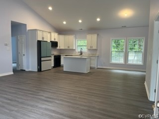 11411 Winterpock Road Chesterfield, VA 23838 - Photo 6 of 16 a view of kitchen with stainless steel appliances granite countertop a refrigerator and a stove