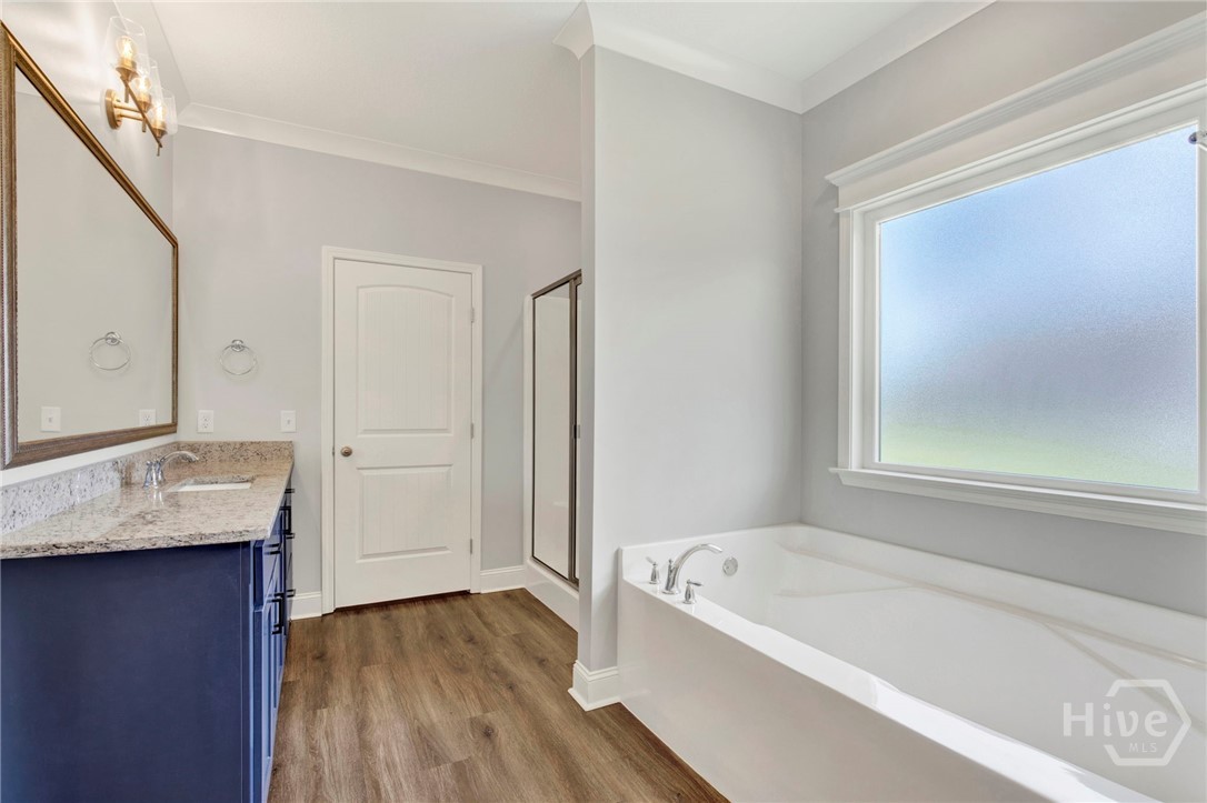 2926 Buster Phillips Road Southeast Ludowici, GA 31316 - Photo 21 of 51 Soaking tub and separate shower