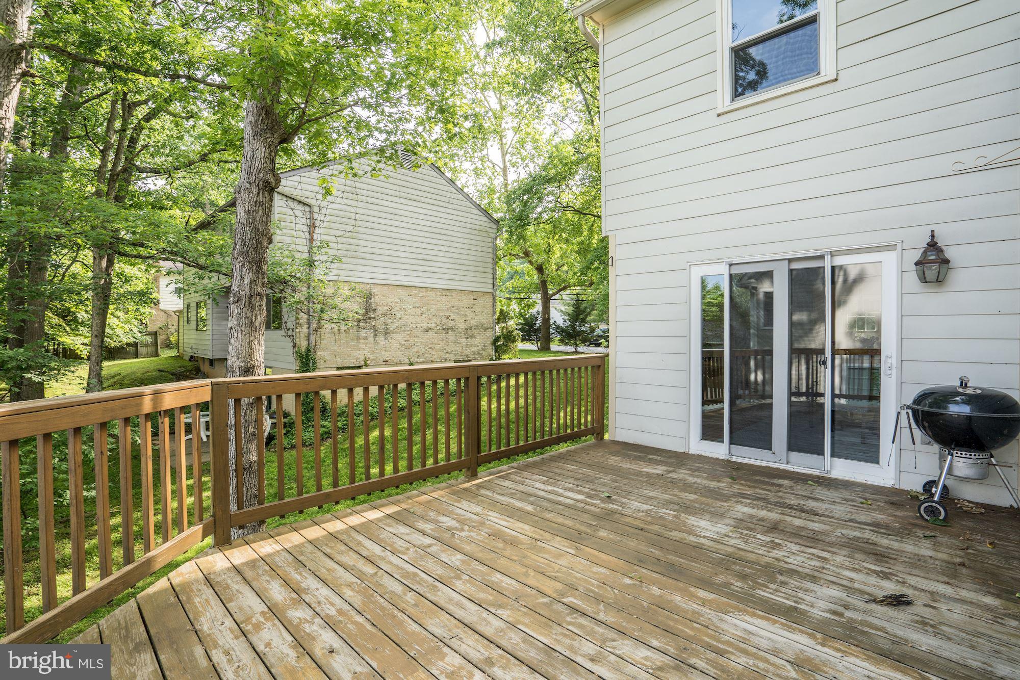 9219 Fernwood Road Bethesda, MD 20817 - Photo 28 of 29 Tranquil deck for your barbecues!