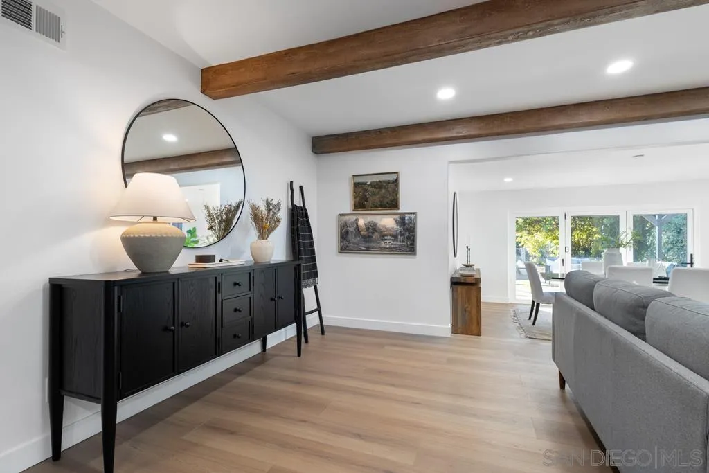 4516 Shade Road La Mesa, CA 91941 - Photo 7 of 33 a living room with furniture and wooden floor