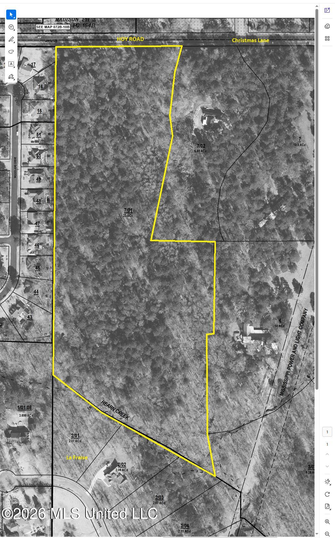 Hoy Road Madison, MS 39110 - Photo 3 of 3 23ac Hoy Rd