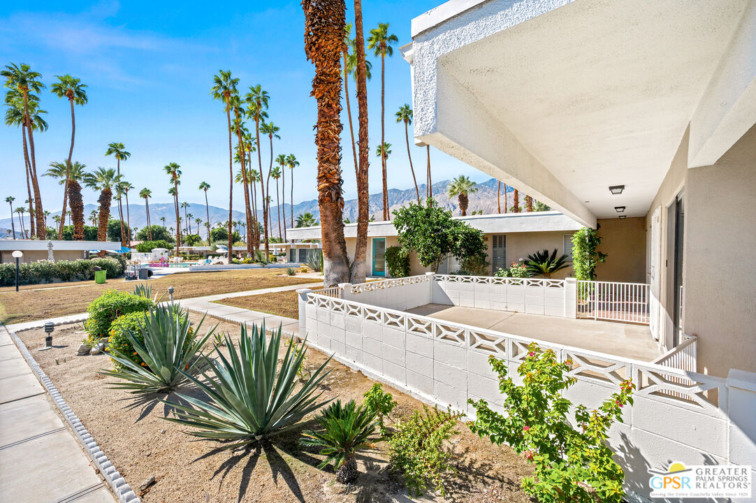 2033 Ramon Road, Unit 2C Palm Springs, CA 92264 - Photo 35 of 35 a view of a swimming pool with a patio