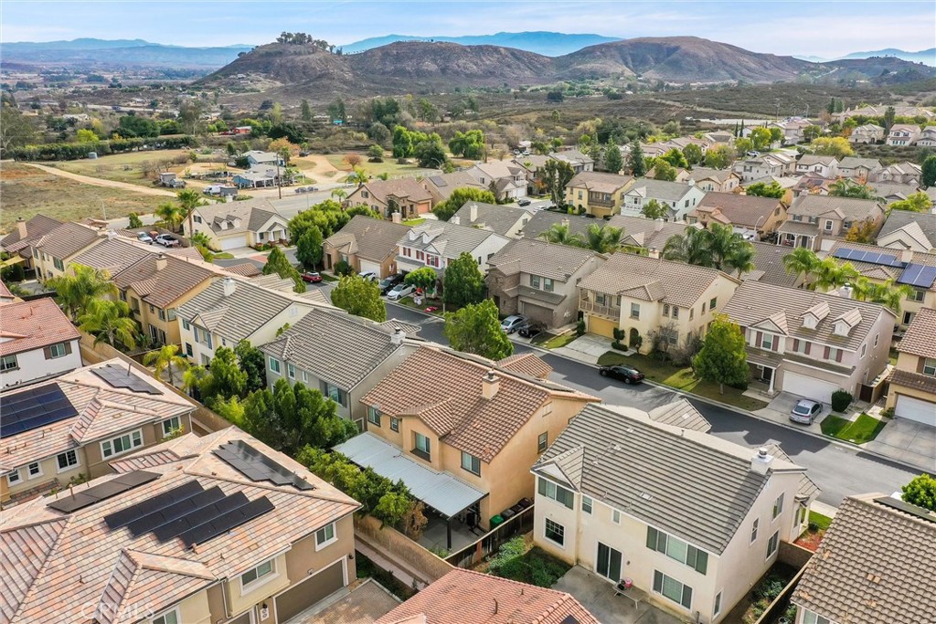 28440 Ware Street Murrieta, CA 92563 - Photo 64 of 72 an aerial view of residential houses with outdoor space