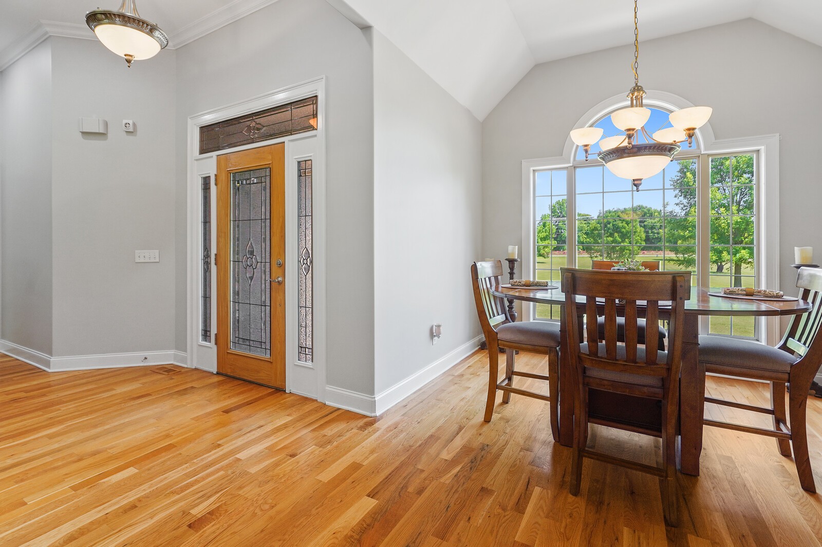 4221 Mt Zion Road Springfield, TN 37172 - Photo 14 of 36 a view of a dining room with furniture window and wooden floor
