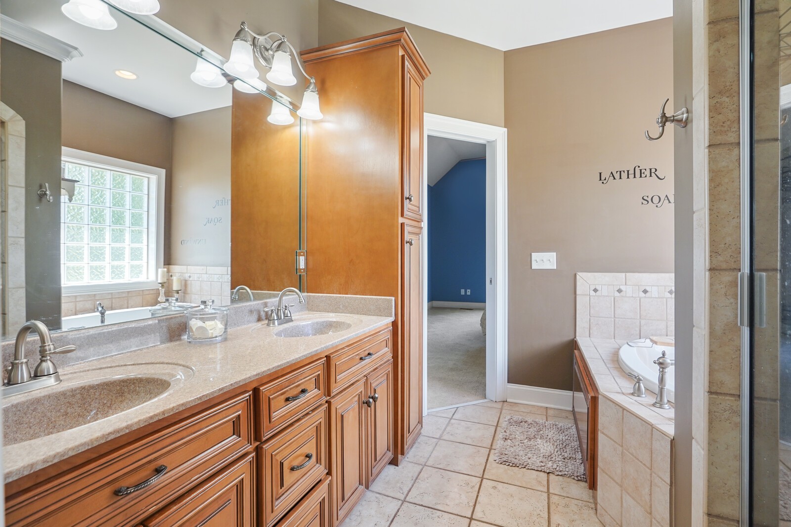 4221 Mt Zion Road Springfield, TN 37172 - Photo 29 of 36 a bathroom with a sink a toilet and shower