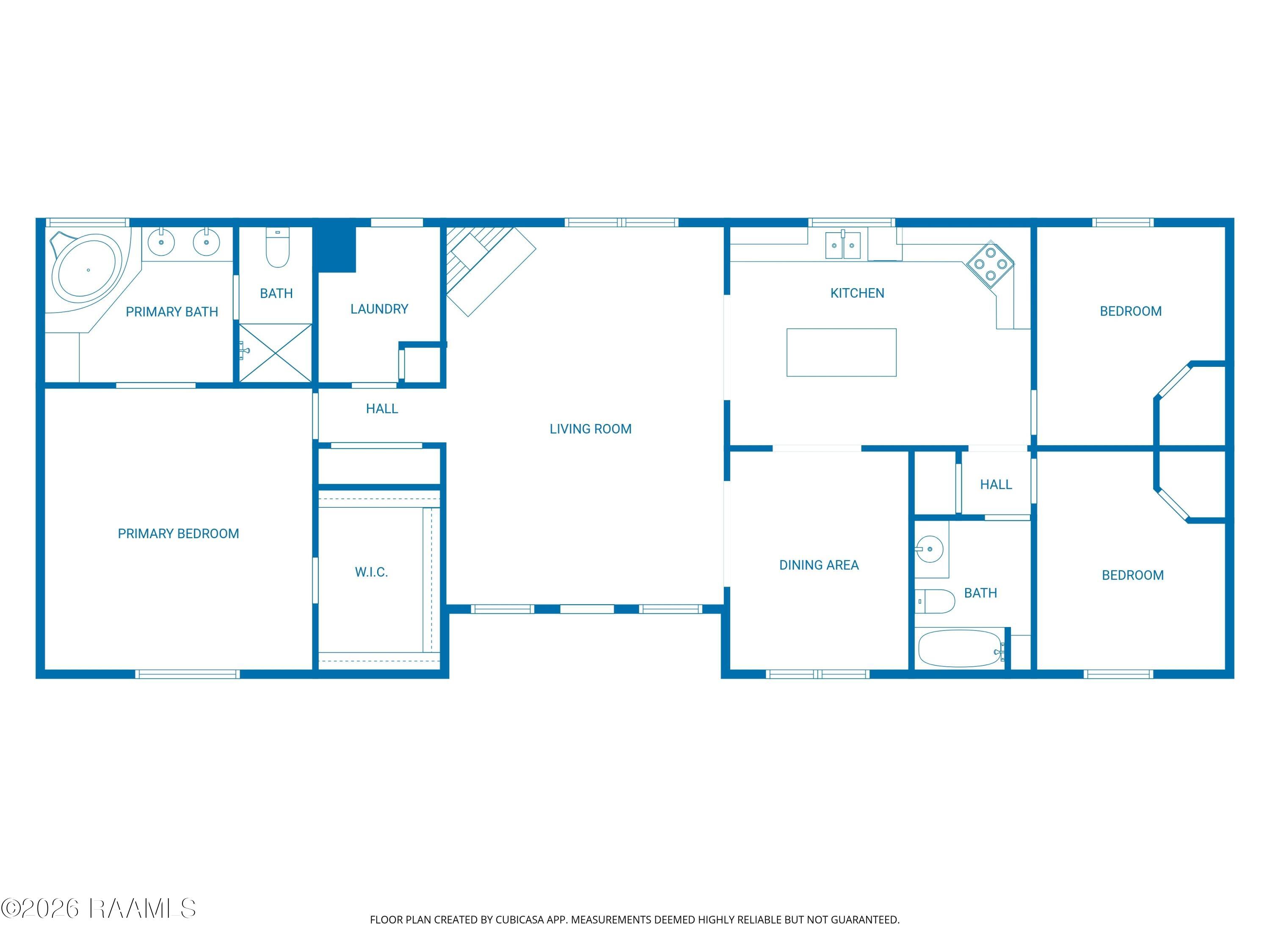 286 Keystone Drive Church Point, LA 70525 - Photo 25 of 25 Floor Plan
