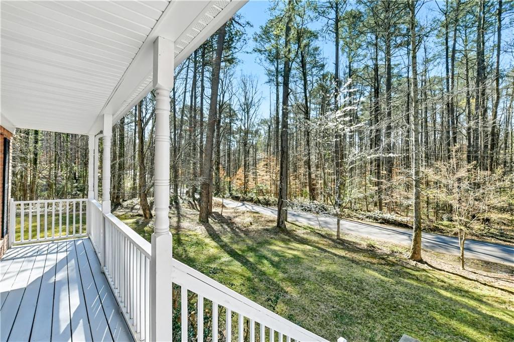5976 Bowers Road Stone Mountain, GA 30087 - Photo 24 of 29 a view of balcony with yard