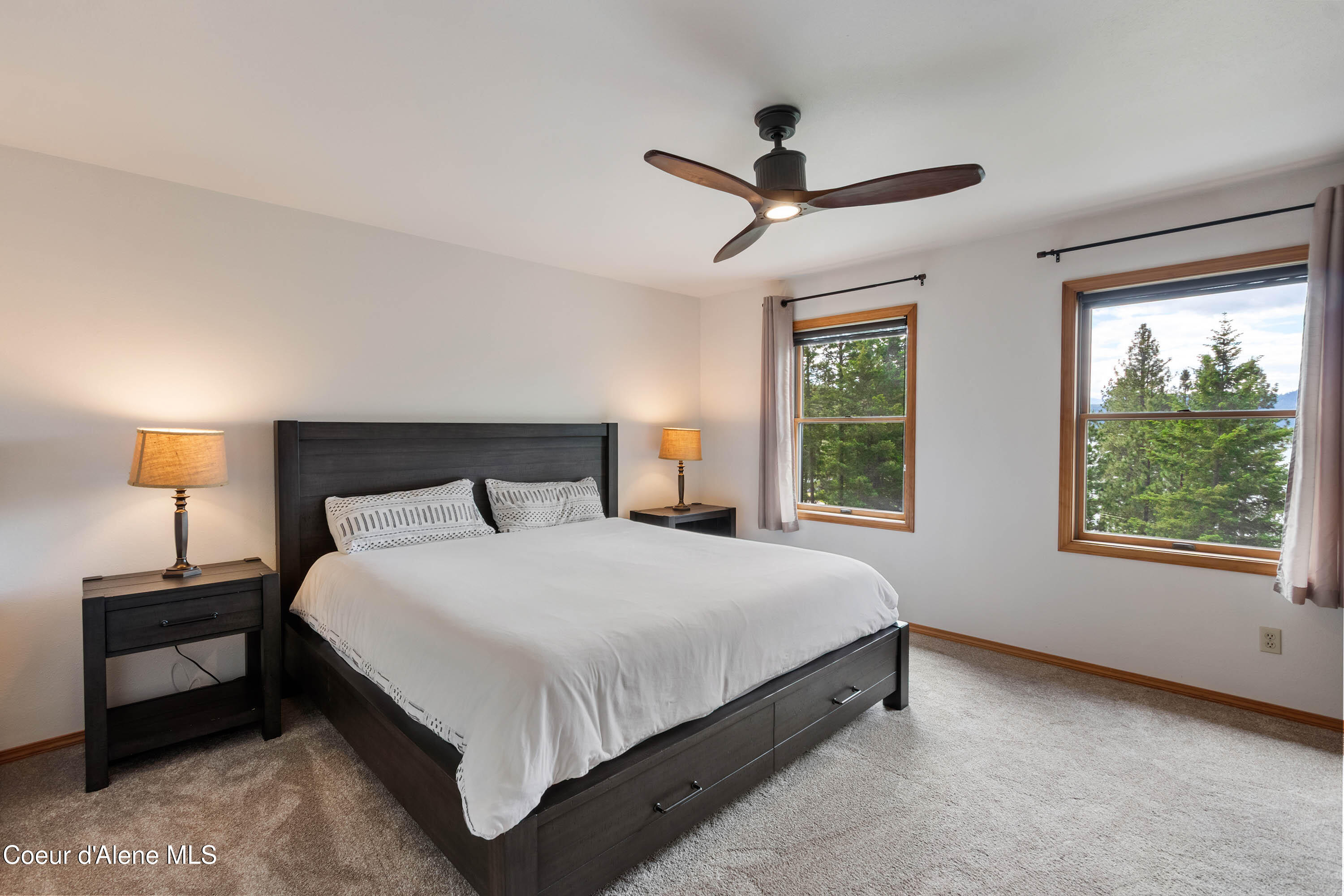 2385 Sunnyside Road Sandpoint, ID 83864 - Photo 25 of 64 Upstairs Bedroom View
