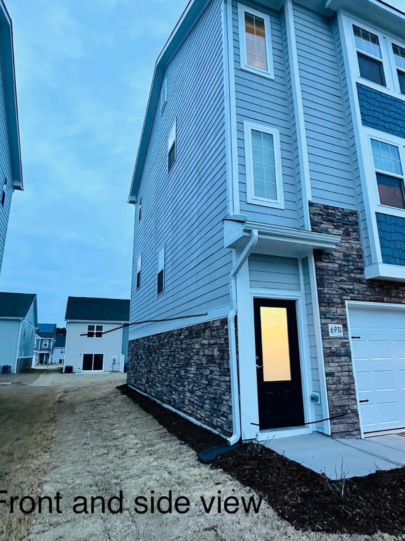 a view of a house with a porch