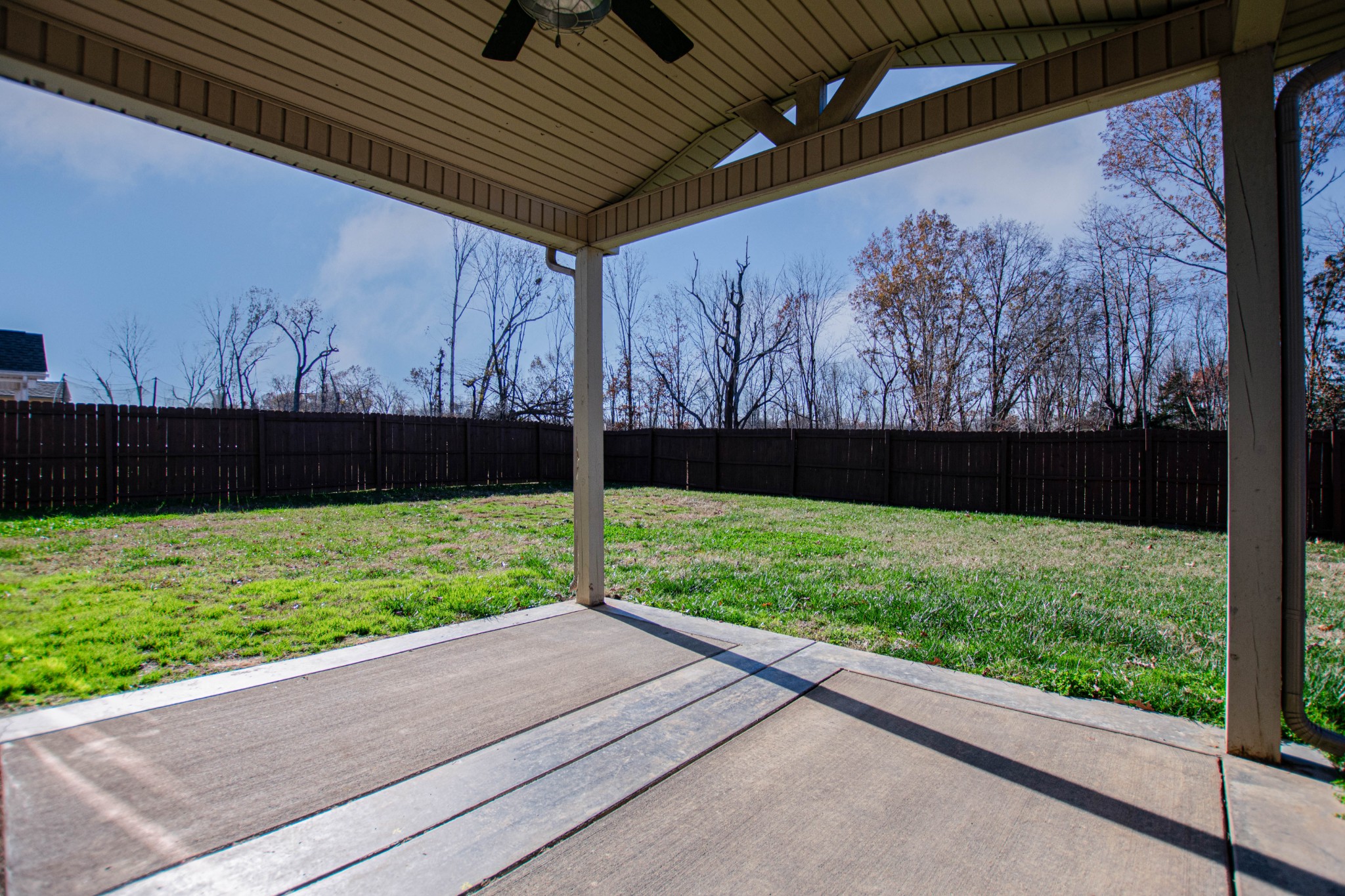 104 Schroer Road Clarksville, TN 37042 - Photo 24 of 25 a view of backyard with wooden fence