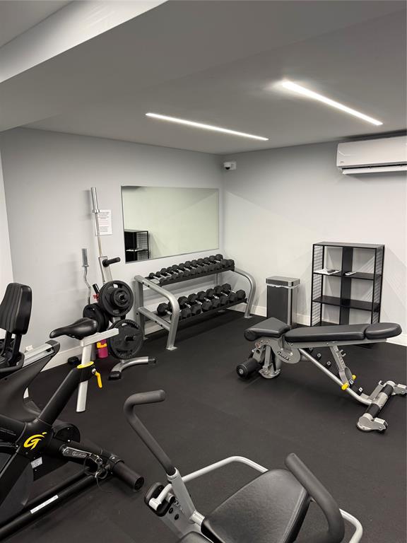 1610 North Ocean Boulevard, Unit 1202 Pompano Beach, FL 33062 - Photo 28 of 31 a view of a room with gym equipment