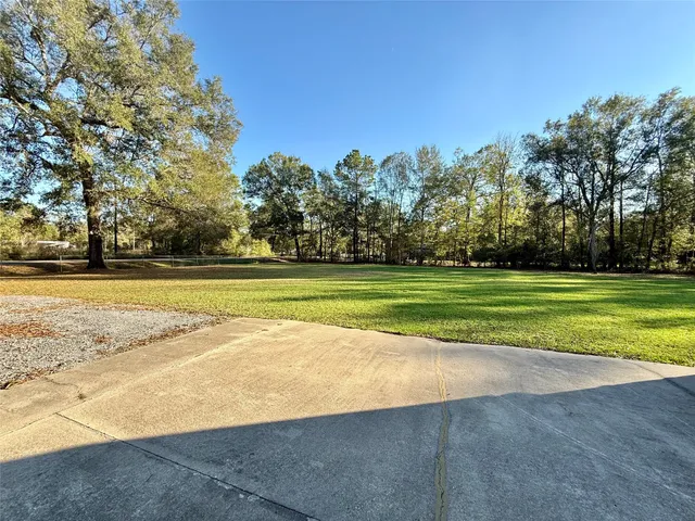 a view of a volley ball court