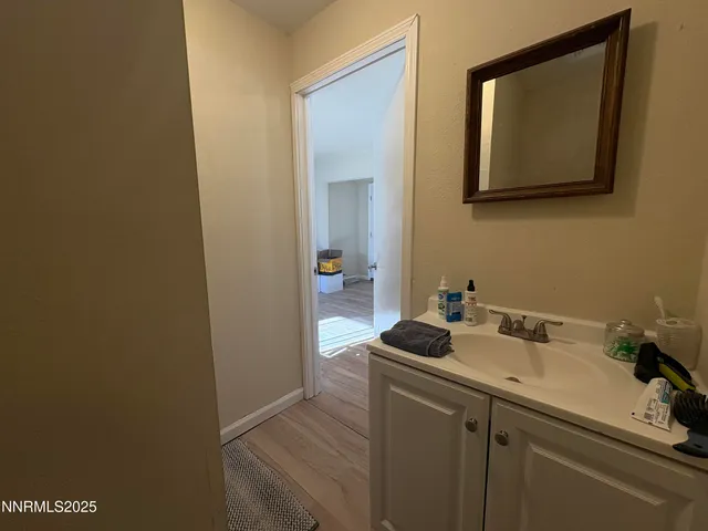 a view of a large white house