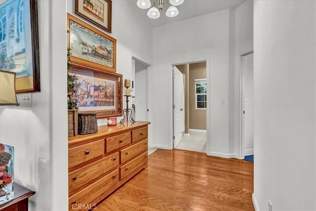 a bathroom with a sink double vanity and a mirror