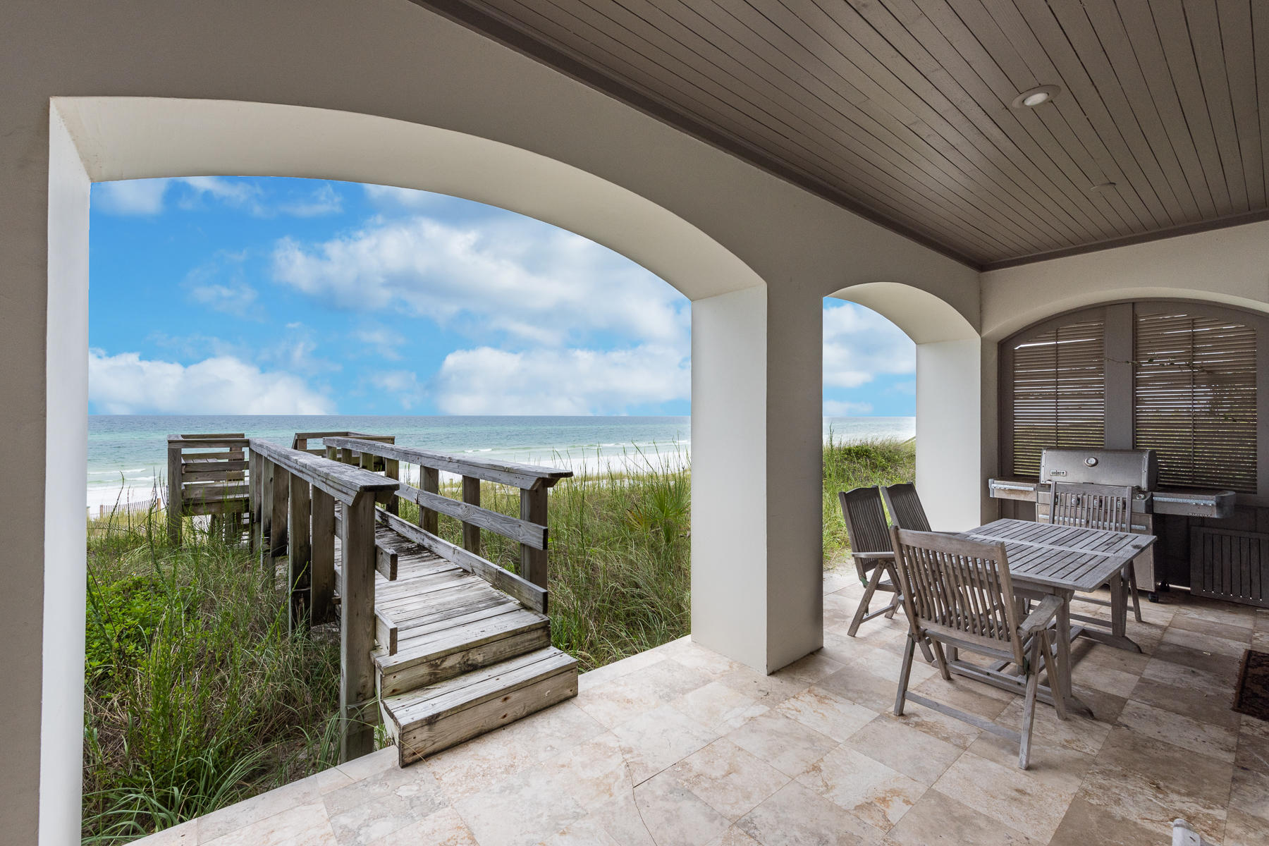 25 Stallworth Boulevard Santa Rosa Beach, FL 32459 - Photo 14 of 38 a outdoor space with lots of furniture and shower