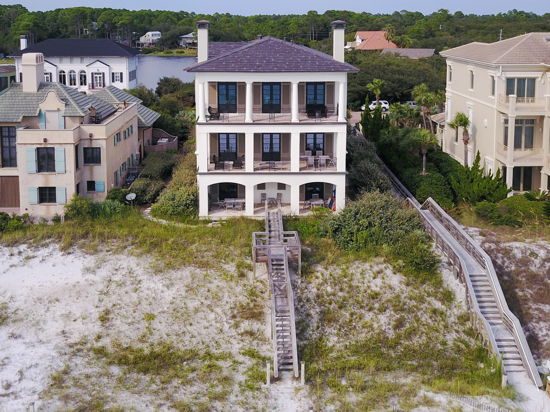 25 Stallworth Boulevard Santa Rosa Beach, FL 32459 - Photo 33 of 38 a front view of a house with a yard