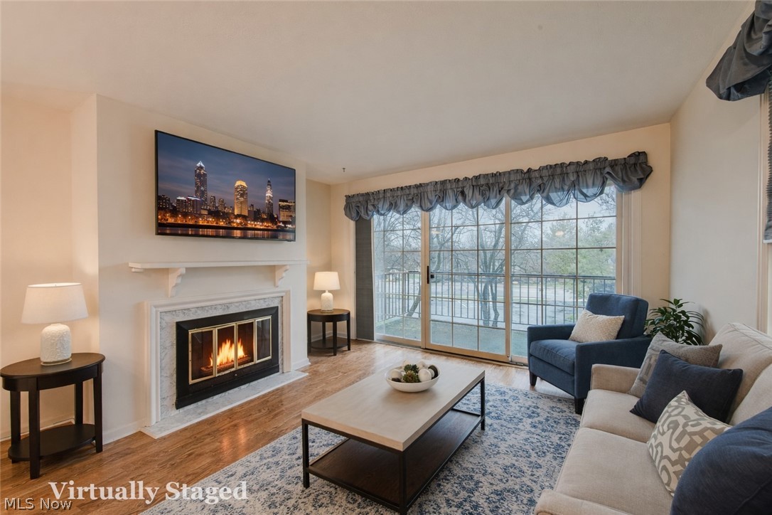 22701 Center Ridge Road, Unit 207 Rocky River, OH 44116 - Photo 3 of 26 Virtually Stage Living Room