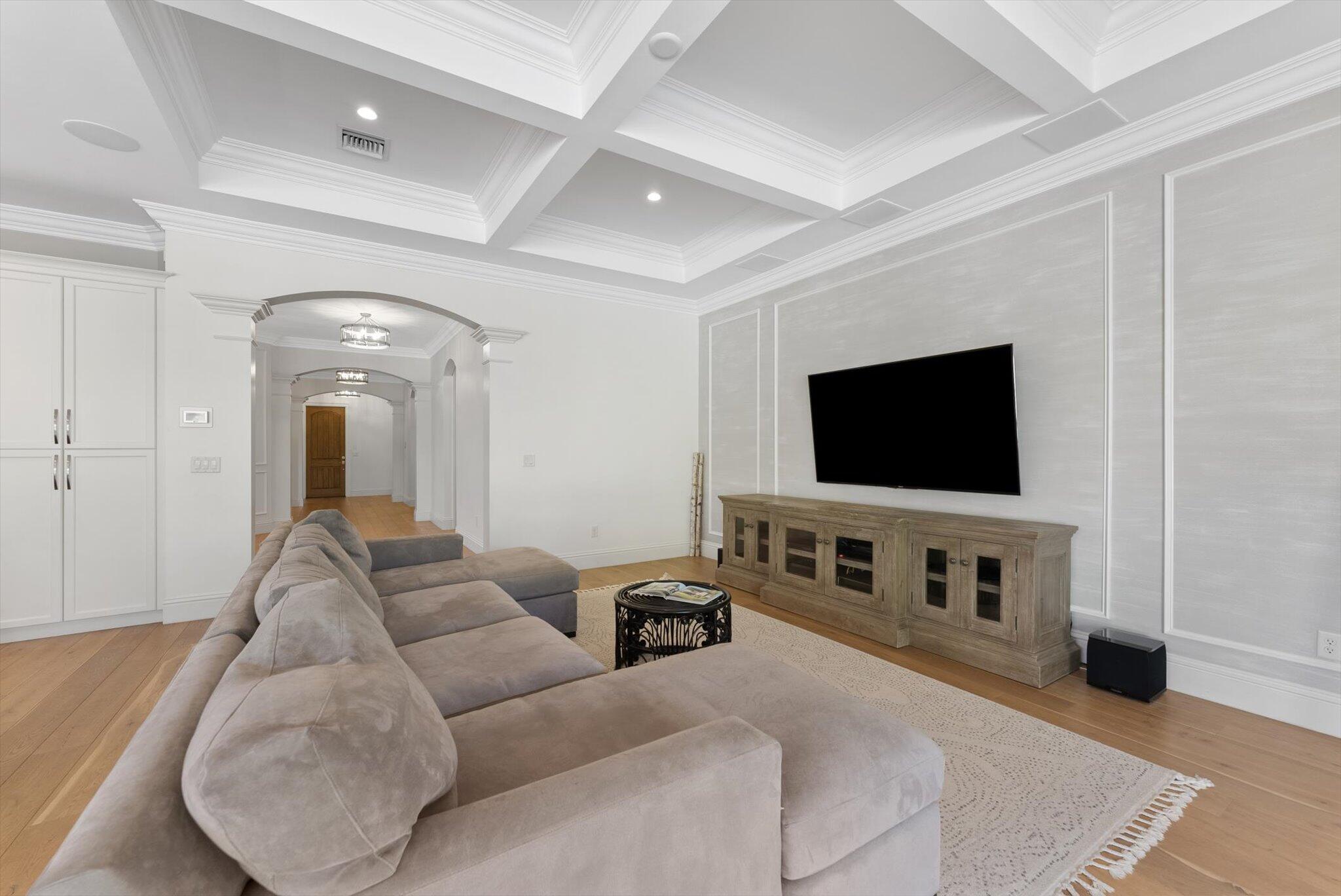 1301 Southwest 15th Street Boca Raton, FL 33486 - Photo 13 of 54 a living room with furniture and a flat screen tv