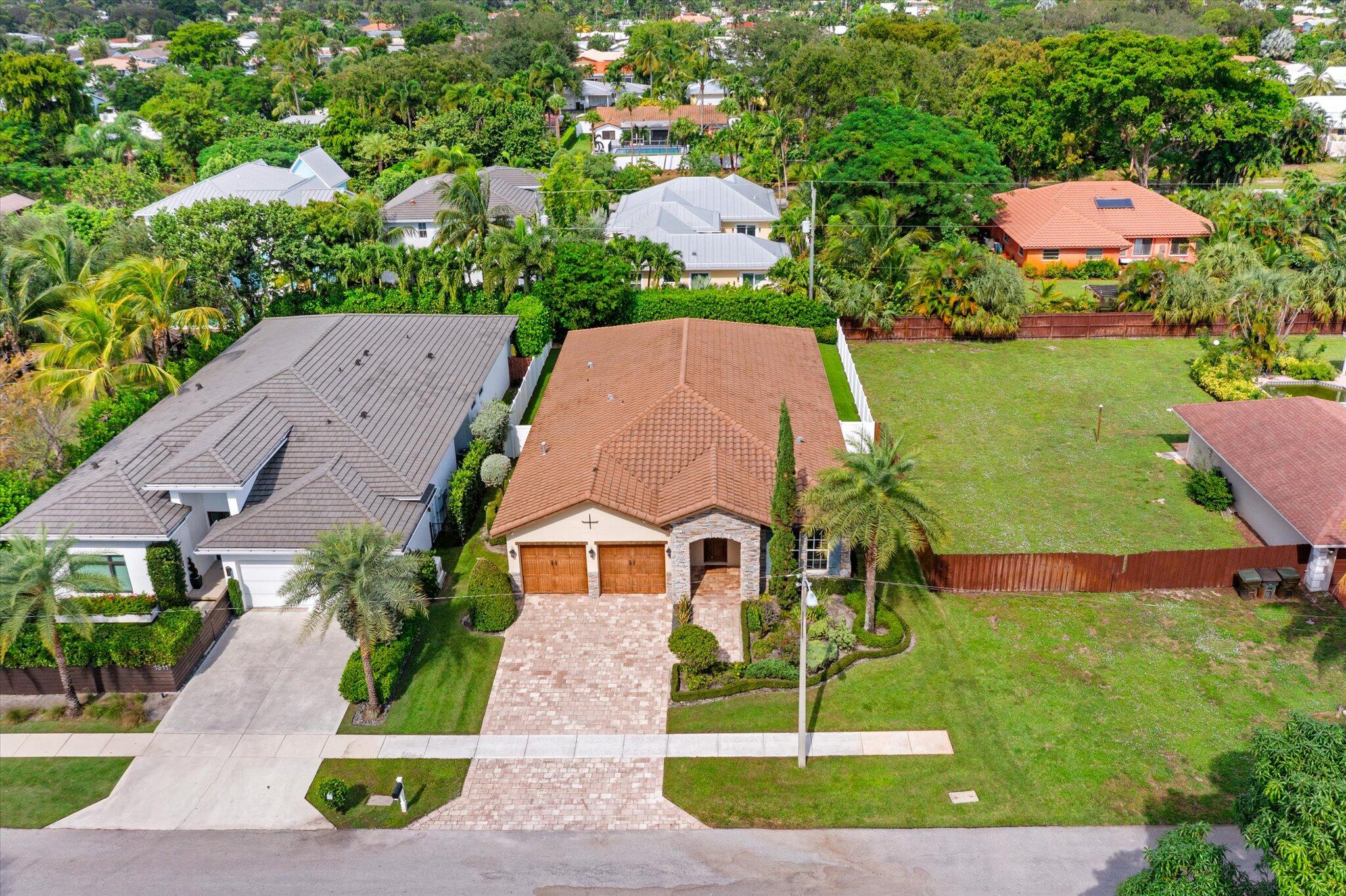 1301 Southwest 15th Street Boca Raton, FL 33486 - Photo 46 of 54 an aerial view of a house
