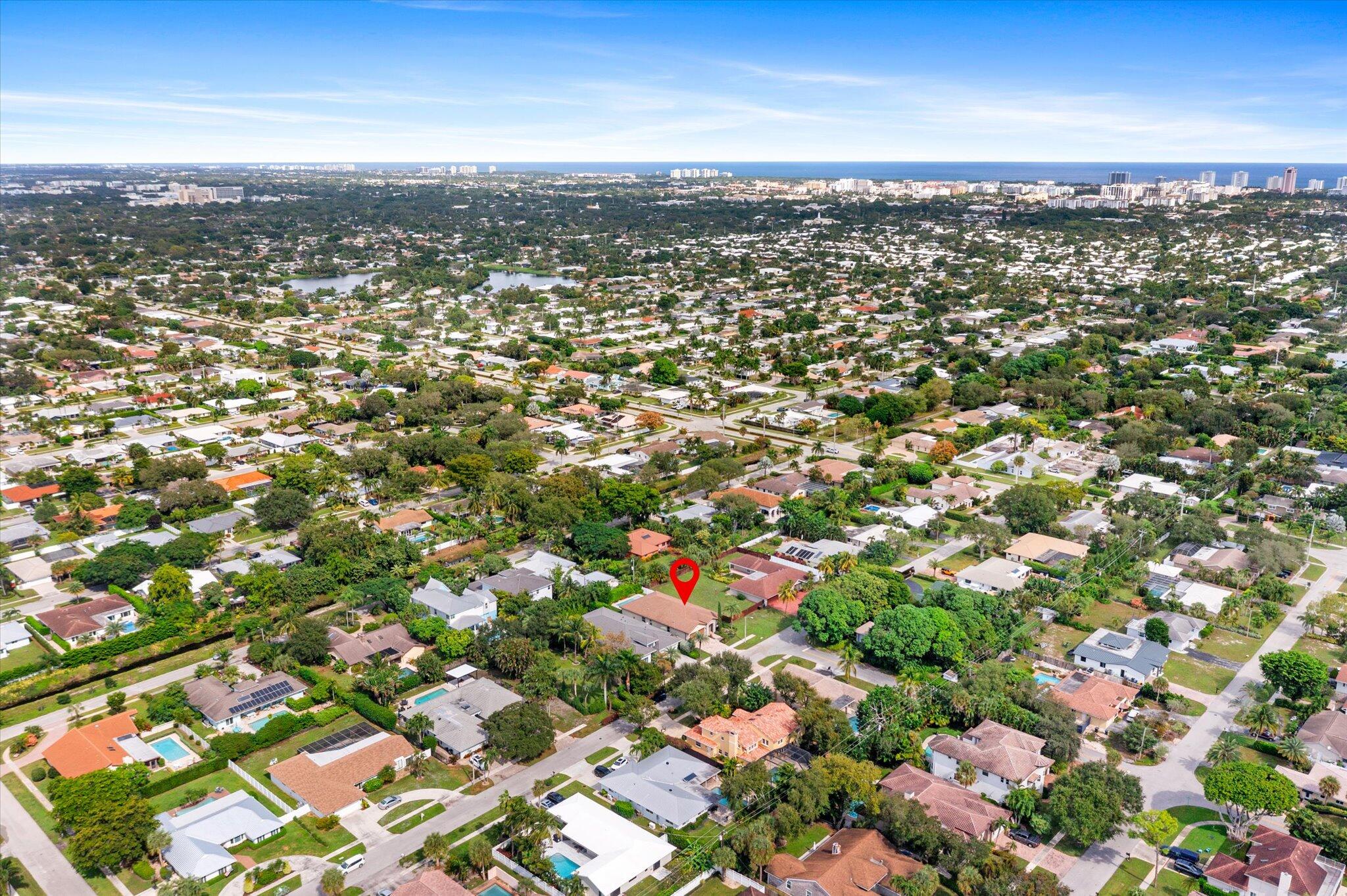 1301 Southwest 15th Street Boca Raton, FL 33486 - Photo 51 of 54 an aerial view of multiple house
