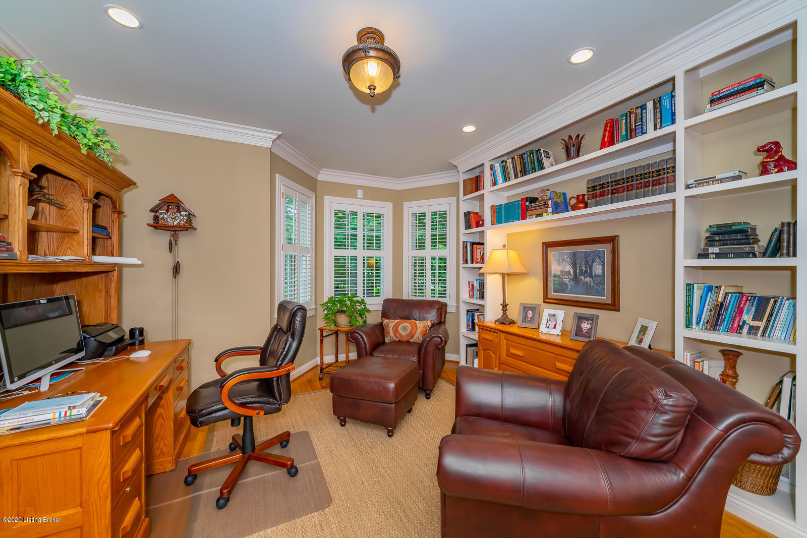 170 Ridgewood Drive Pewee Valley, KY 40056 - Photo 47 of 98 First floor office-could easily be another bedroom