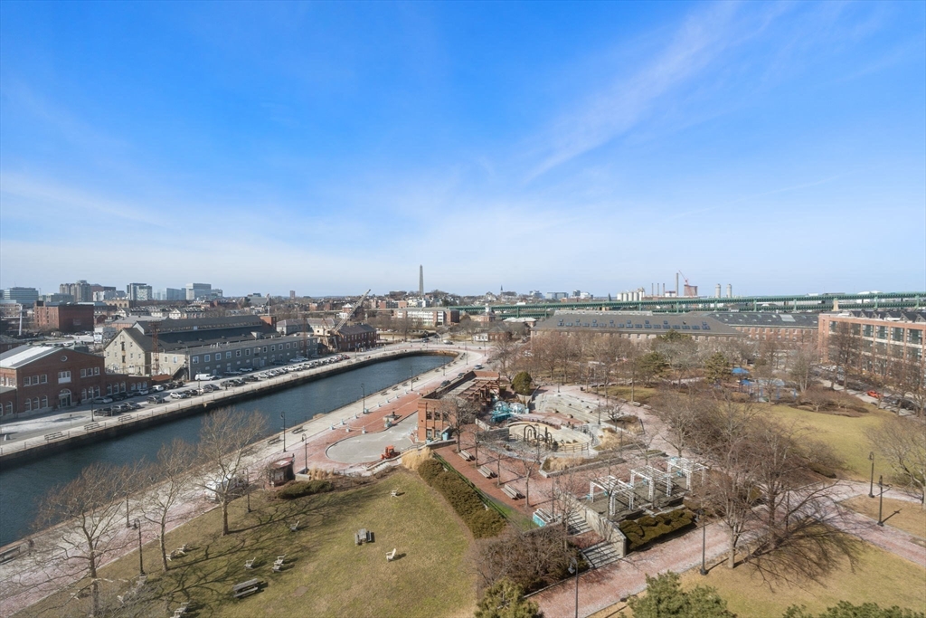 197 8th Street, Unit 728 Boston, MA 02129 - Photo 3 of 29 a view of a lake with a city