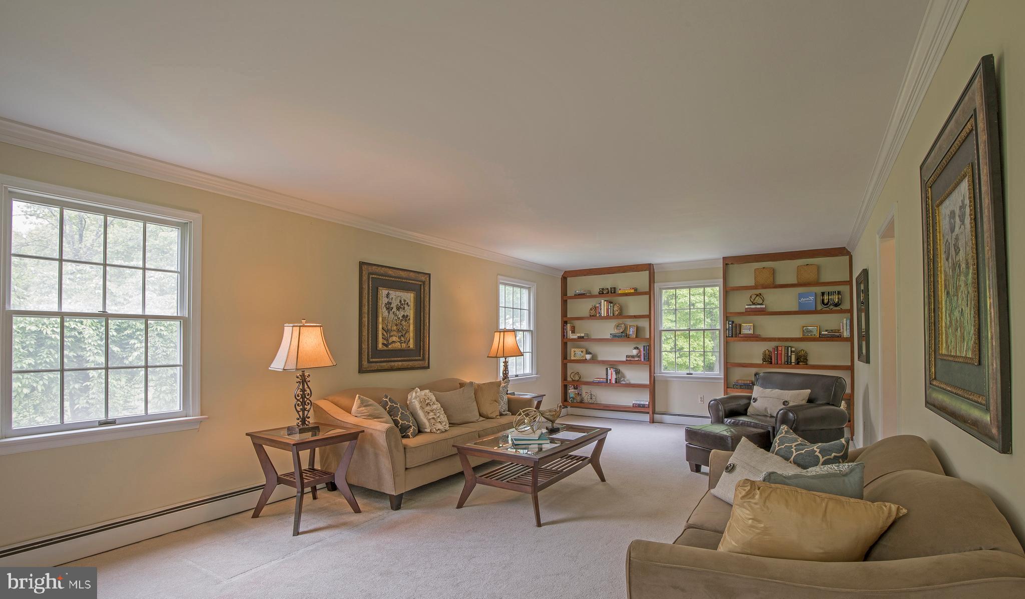 4043 Applebutter Road Perkasie, PA 18944 - Photo 14 of 23 Living Room with Built-Ins