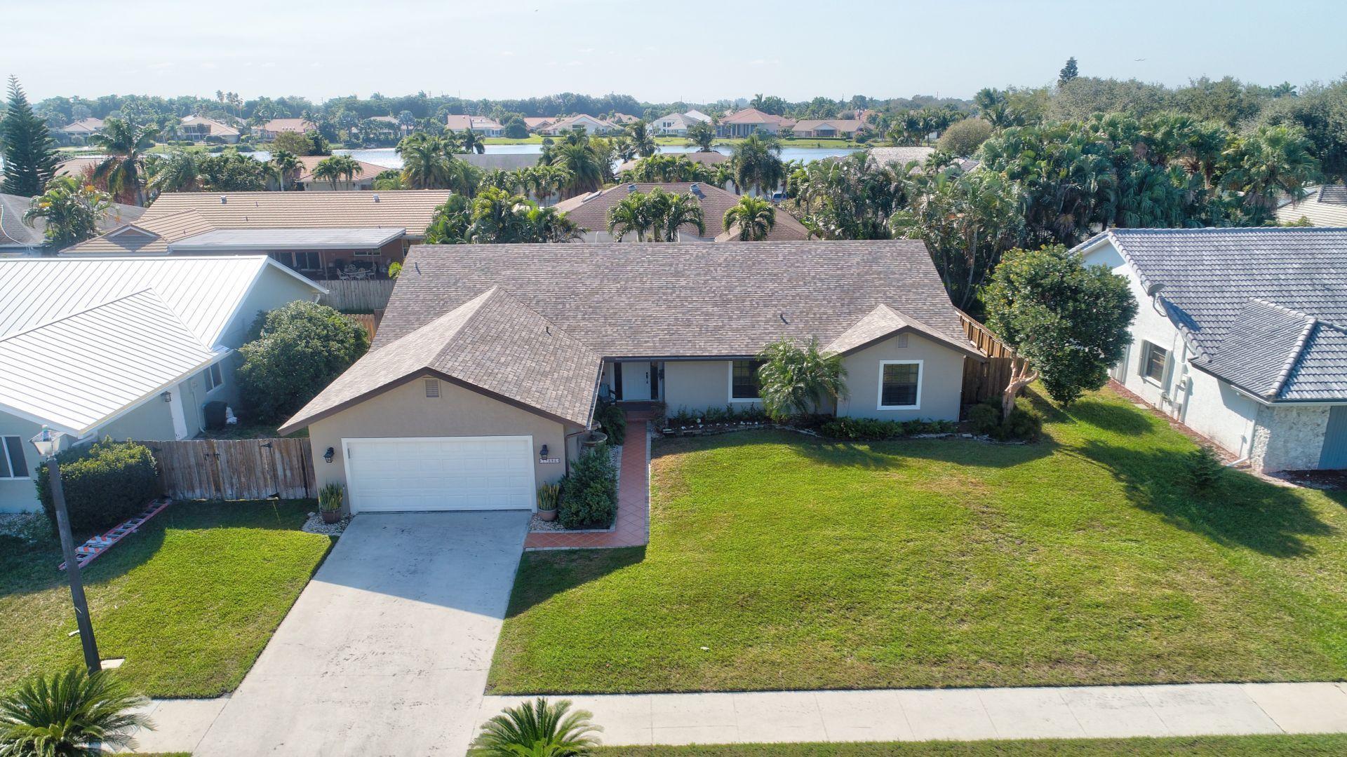 17285 Lake Park Road Boca Raton, FL 33487 - Photo 1 of 40 Aerial Exterior Front