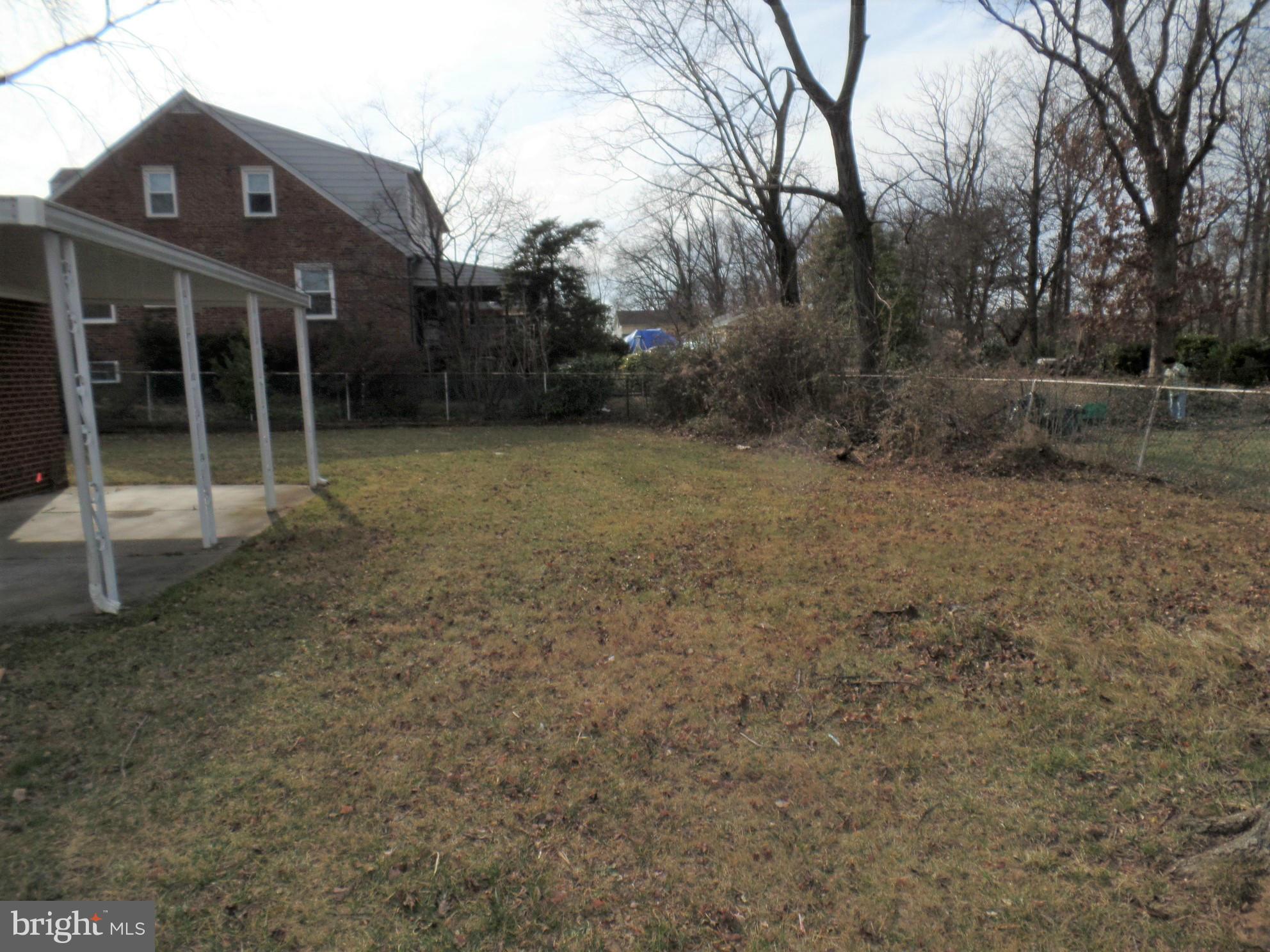 6407 Kenwood Avenue Rosedale, MD 21237 - Photo 13 of 17 Backyard
