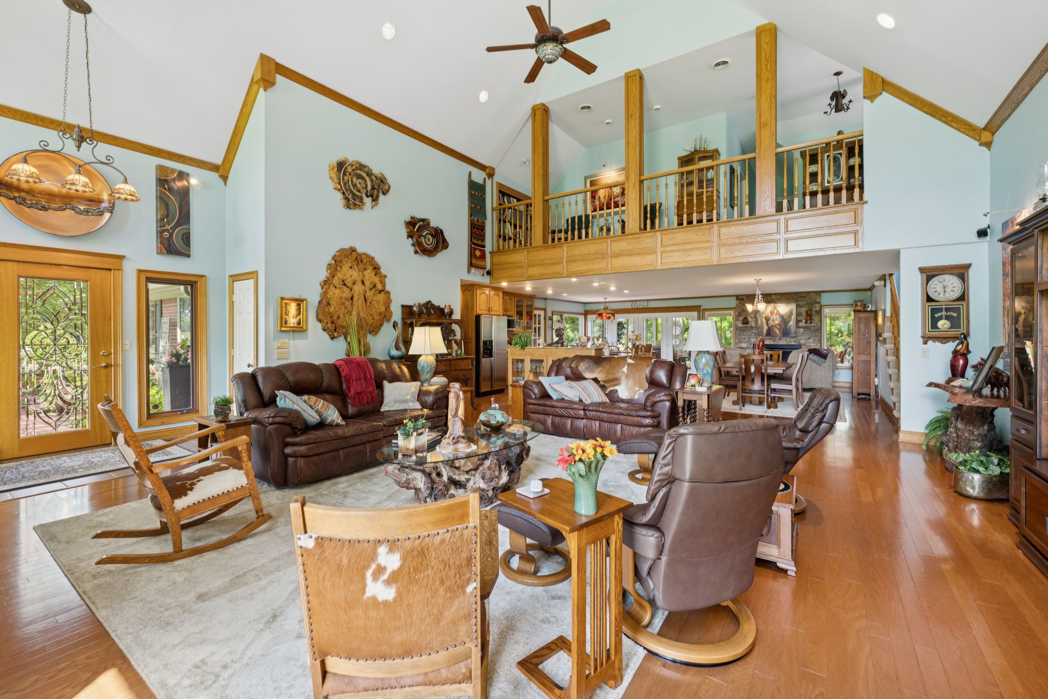 3225 Pinson School Road Greenbrier, TN 37073 - Photo 13 of 96 a living room with lots of furniture and wooden floor