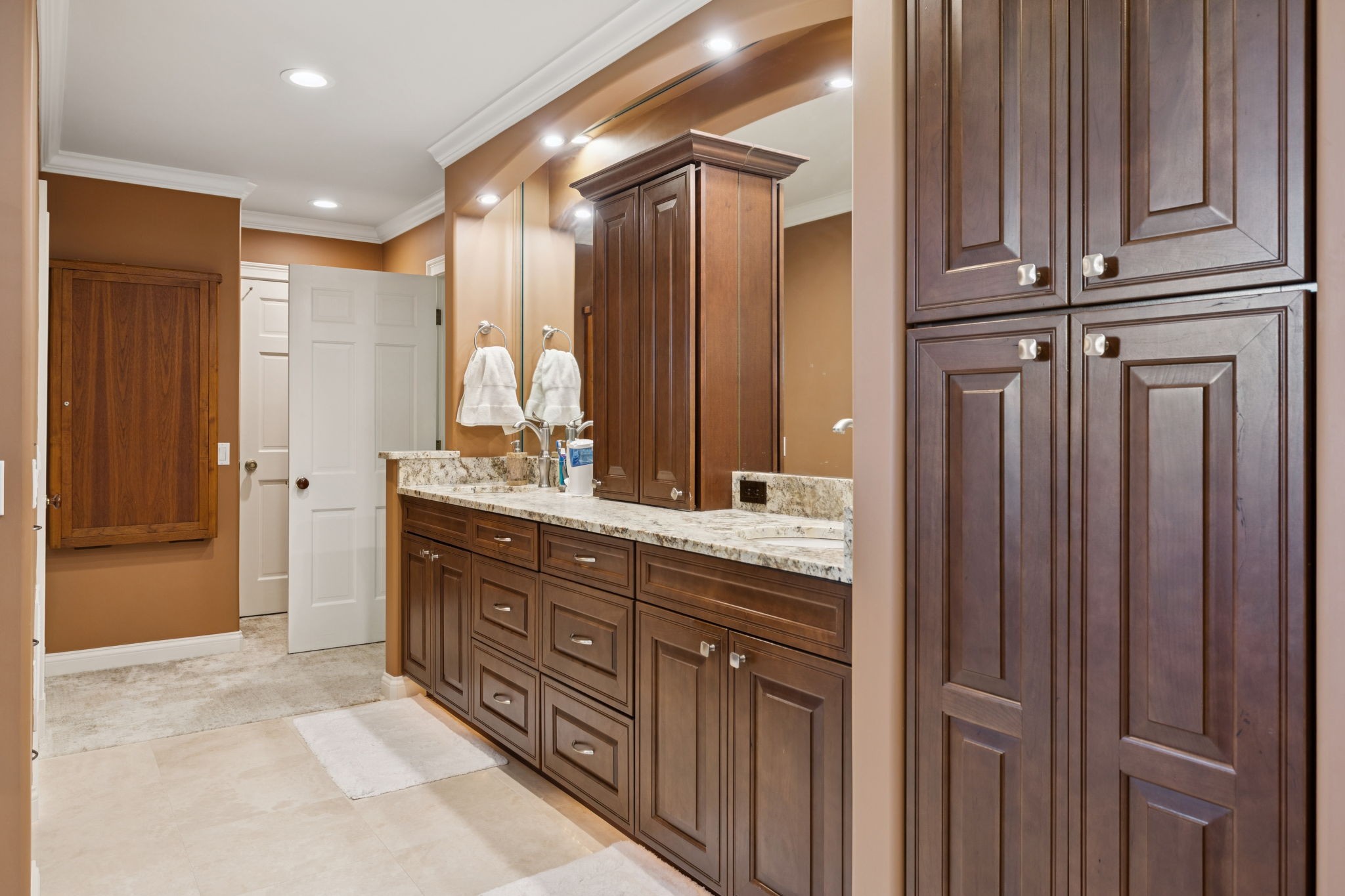 3225 Pinson School Road Greenbrier, TN 37073 - Photo 34 of 96 a bathroom with a mirror a sink and a shower