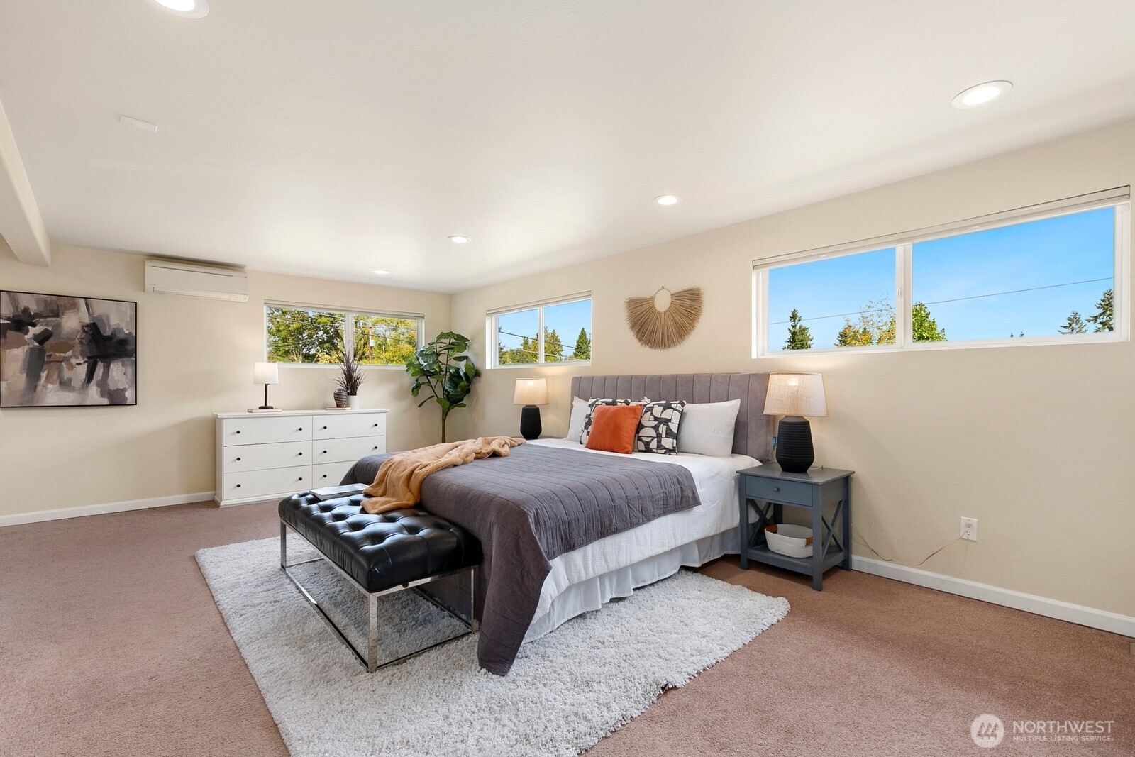 3701 Southwest Southern Street Seattle, WA 98126 - Photo 12 of 33 a bedroom with a bed and a couch