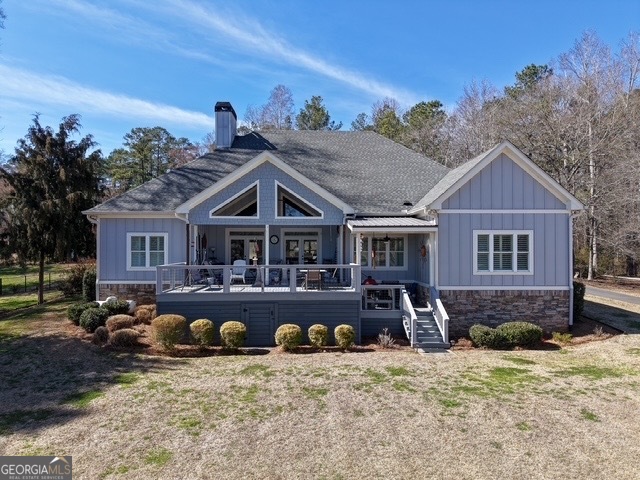 124 Myrick Road Northwest Milledgeville, GA 31061 - Photo 2 of 41 a front view of a house with garden