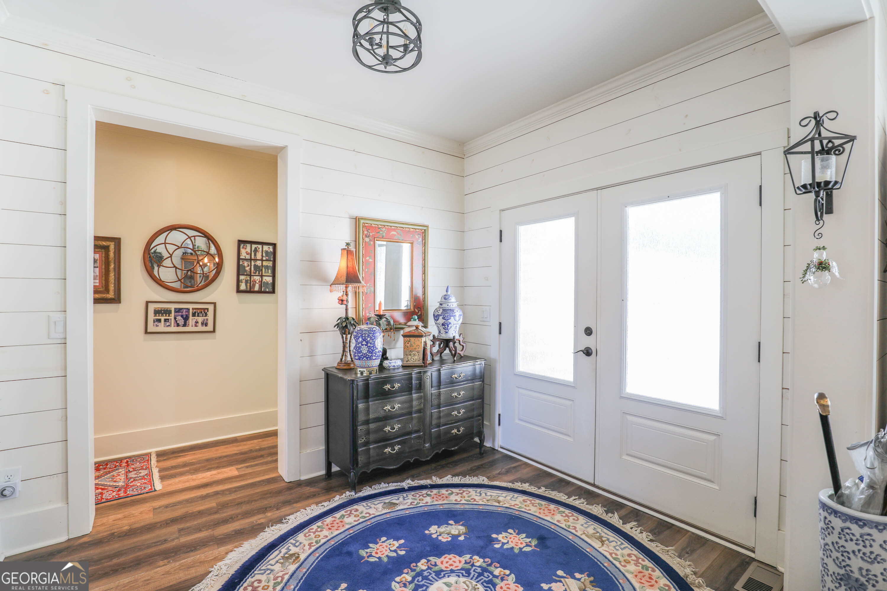 124 Myrick Road Northwest Milledgeville, GA 31061 - Photo 22 of 41 a view of a hallway with workspace