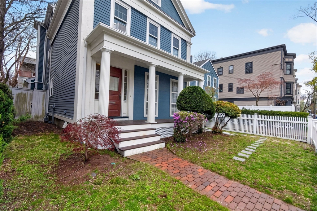 50 Roberts Road Cambridge, MA 02138 - Photo 21 of 25 a view of a house with swimming pool and sitting area