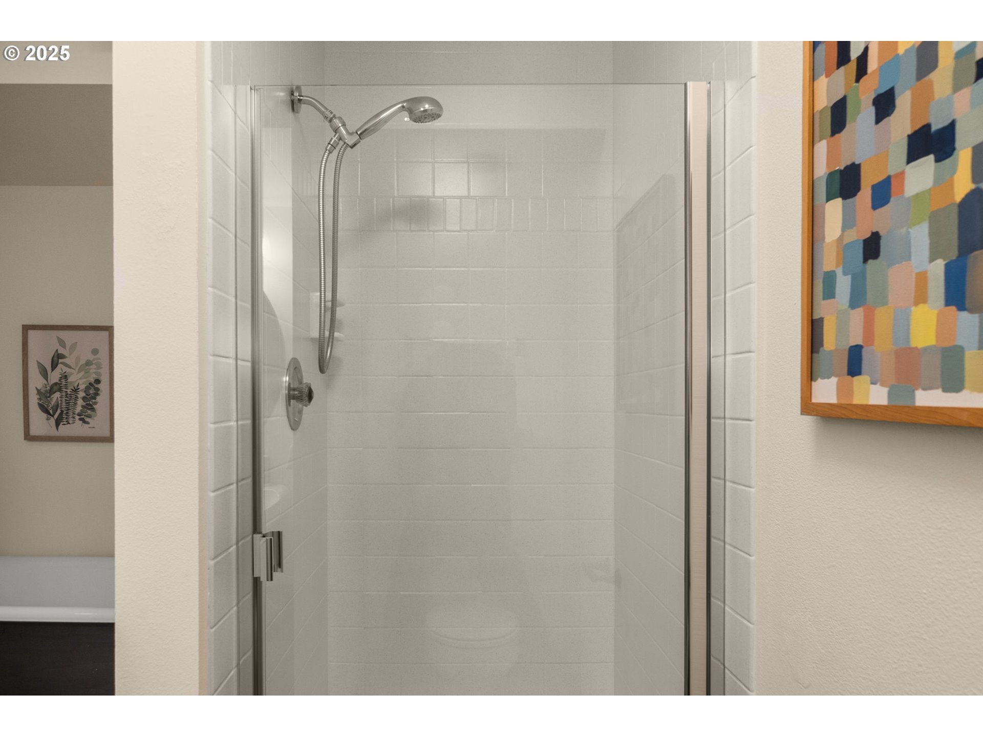 333 Northwest 20th Avenue, Unit 2 Portland, OR 97209 - Photo 21 of 28 a bathroom with a shower and a sink