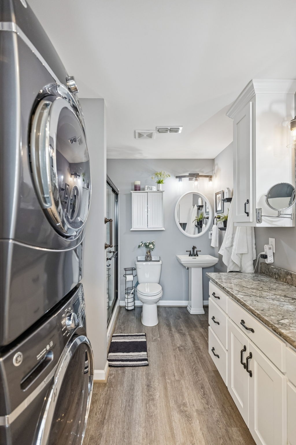 403 Bland Road Estill Springs, TN 37330 - Photo 17 of 53 a kitchen with a sink appliances and cabinets