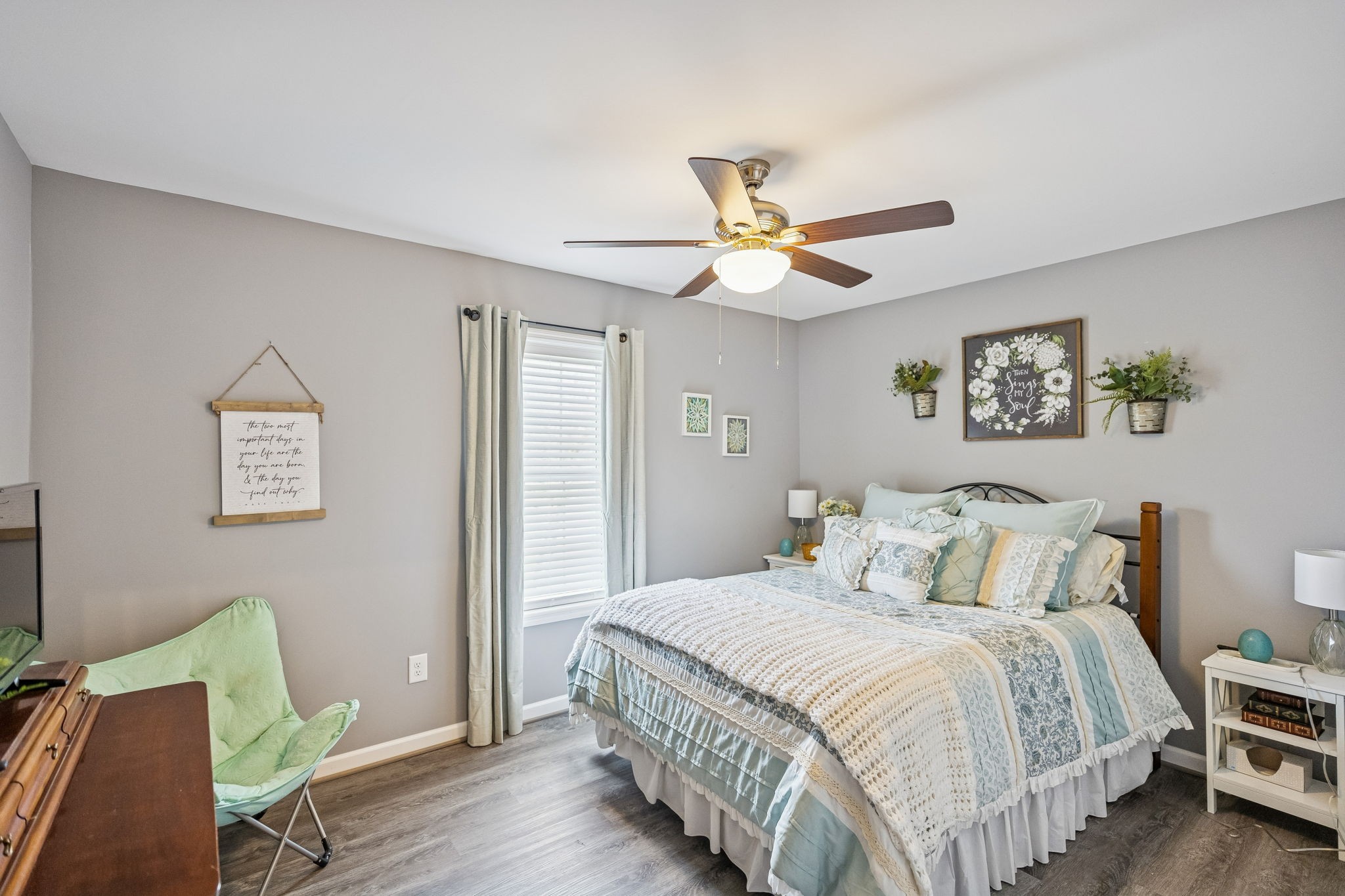 403 Bland Road Estill Springs, TN 37330 - Photo 27 of 53 a bedroom with a bed and a window