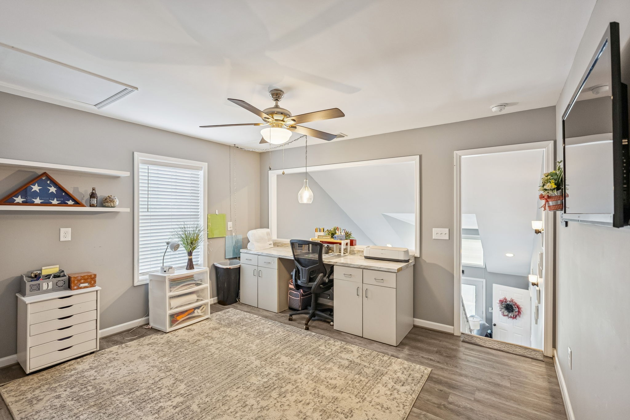 403 Bland Road Estill Springs, TN 37330 - Photo 31 of 53 a view of a kitchen with furniture and wooden floor