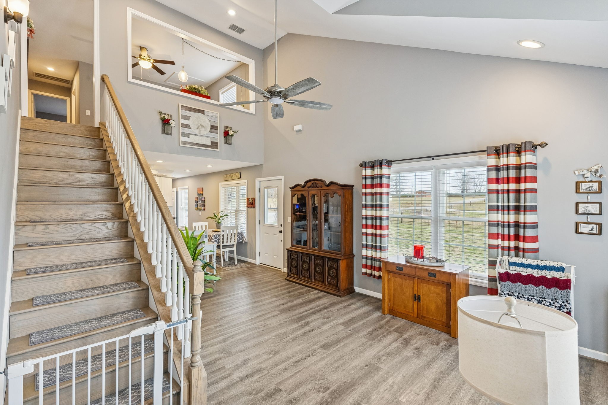403 Bland Road Estill Springs, TN 37330 - Photo 10 of 53 a living room with furniture and wooden floor