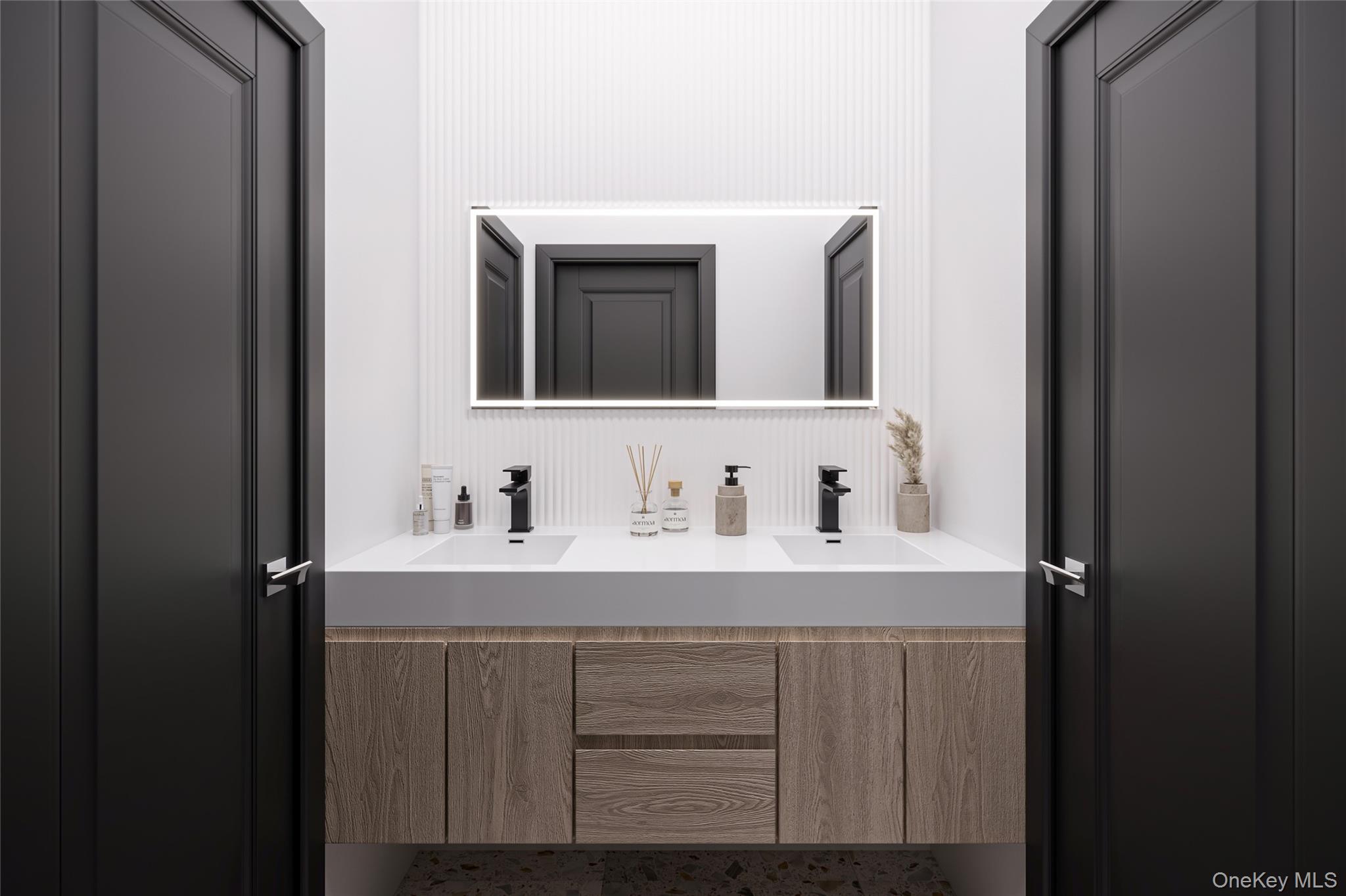 273 Crystal Lake Road White Lake, NY 12786 - Photo 11 of 11 a bathroom with a sink vanity and mirror