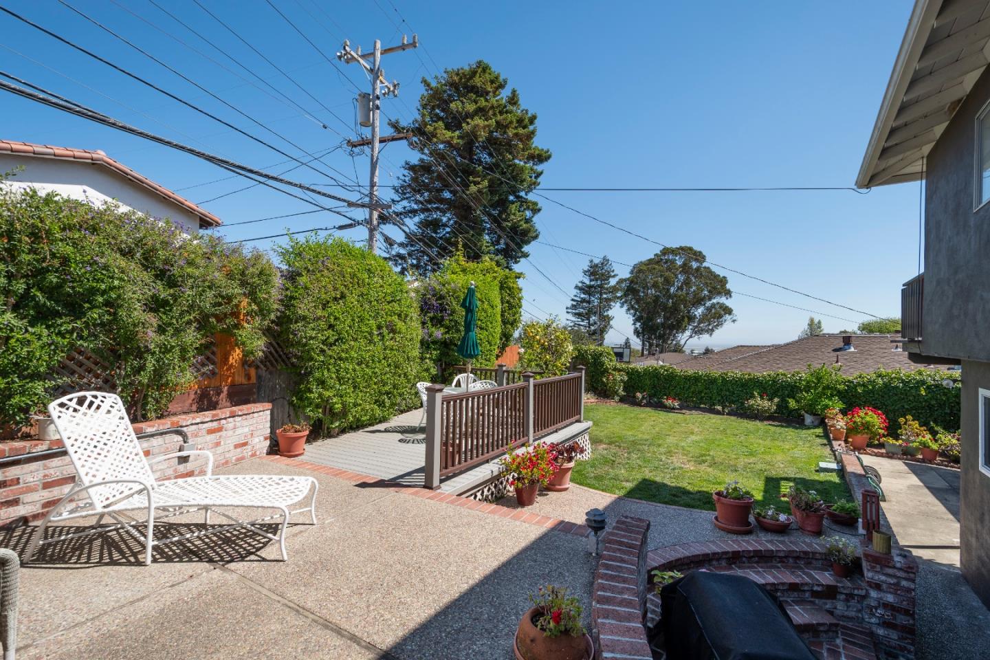 9 La Mancha Place Millbrae, CA 94030 - Photo 18 of 20 a view of a patio with swimming pool