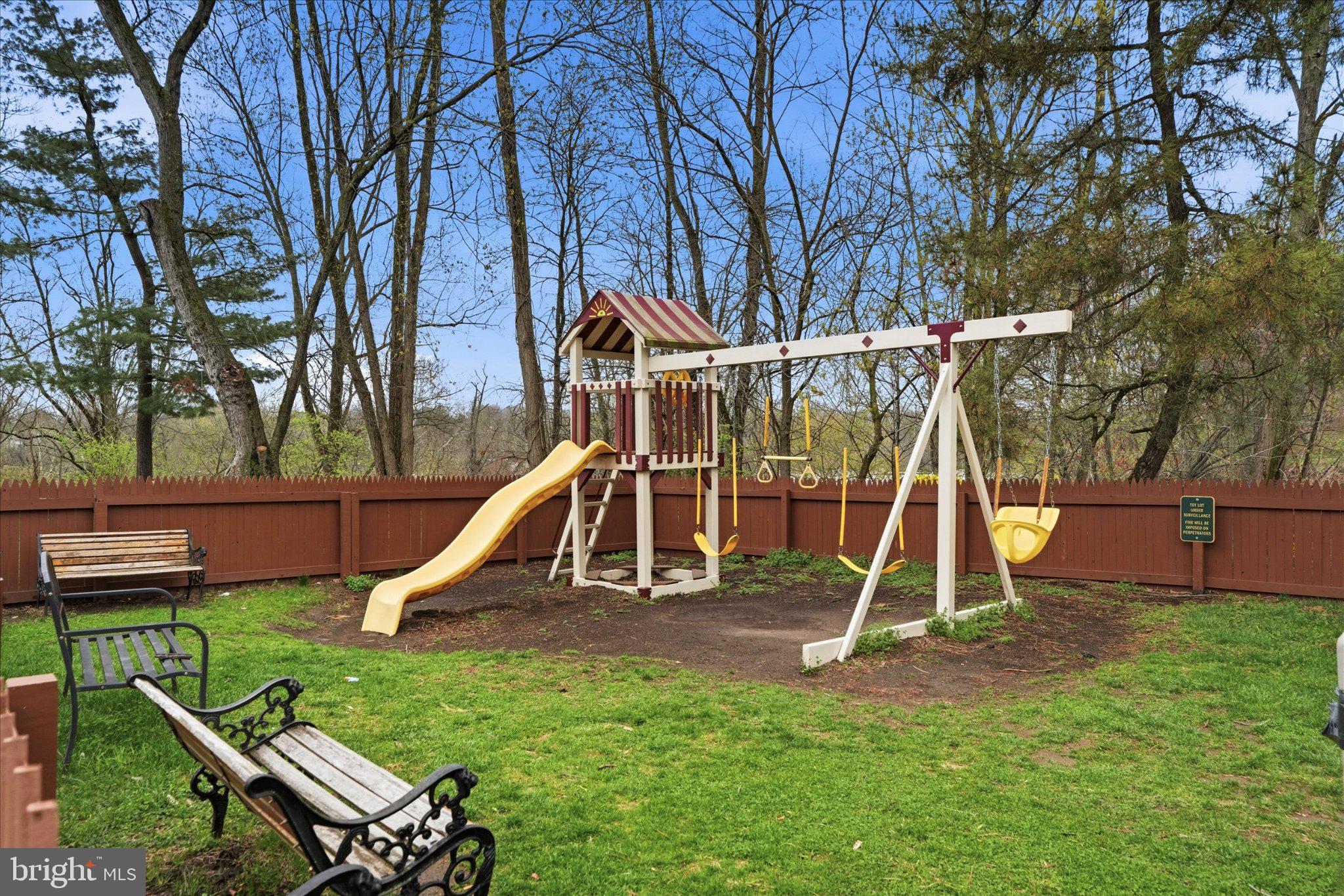 400 Glendale Road, Unit E34 Havertown, PA 19083 - Photo 27 of 30 Charming tot lot play area with swings