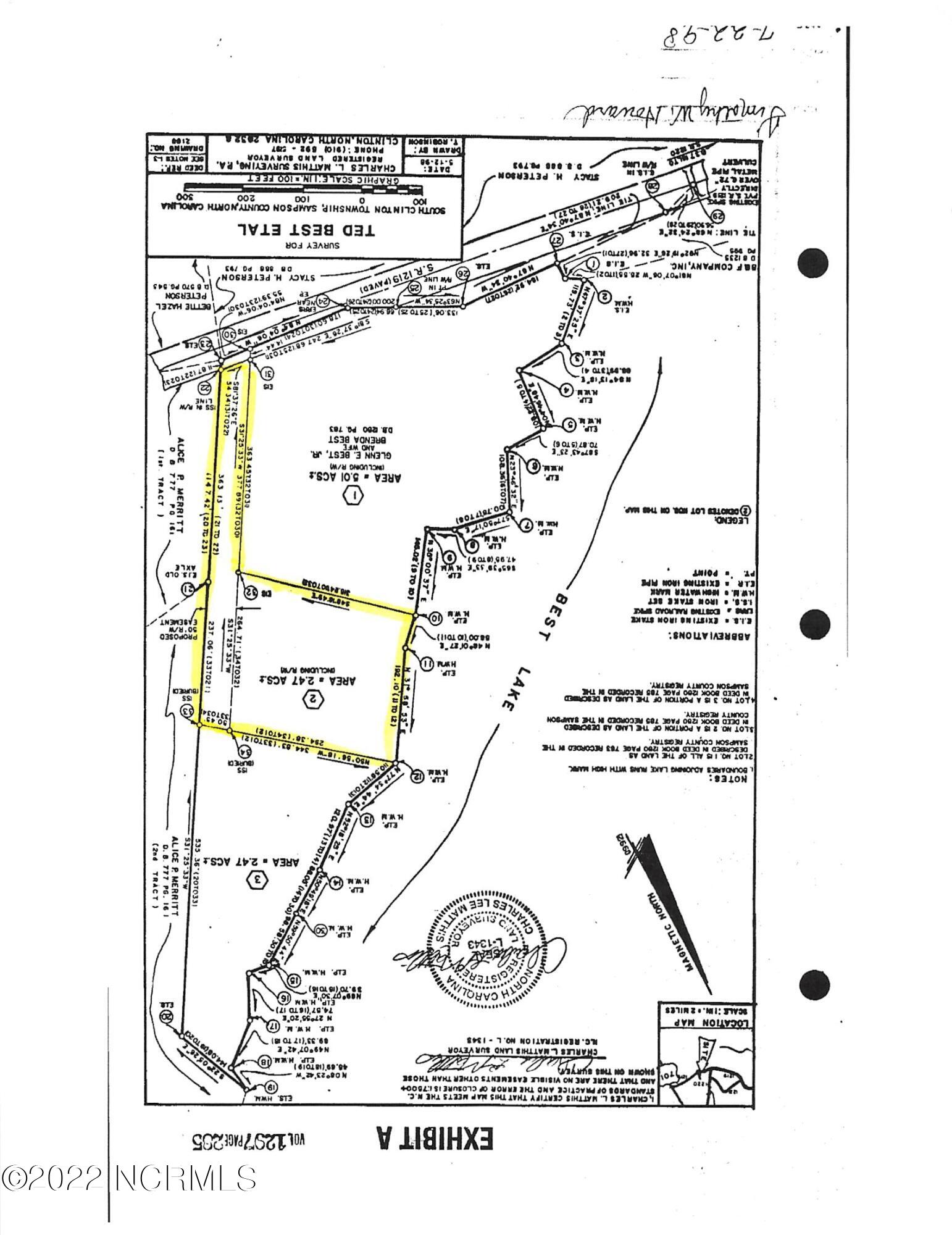 2 Peterson Road Clinton, NC 28328 - Photo 3 of 4 2 Peterson Survey