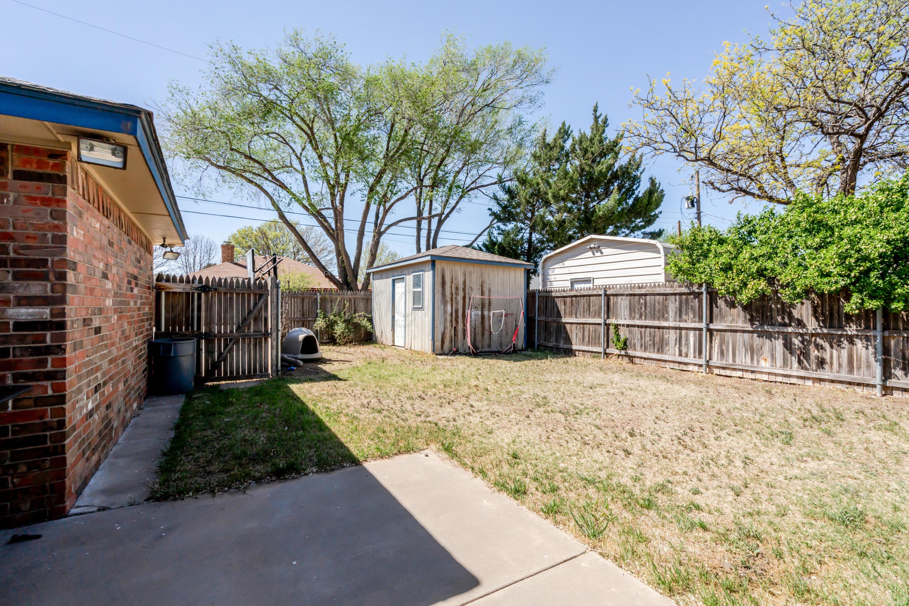 8010 Claret Street Amarillo, TX 79110 - Photo 33 of 36 Back Yard