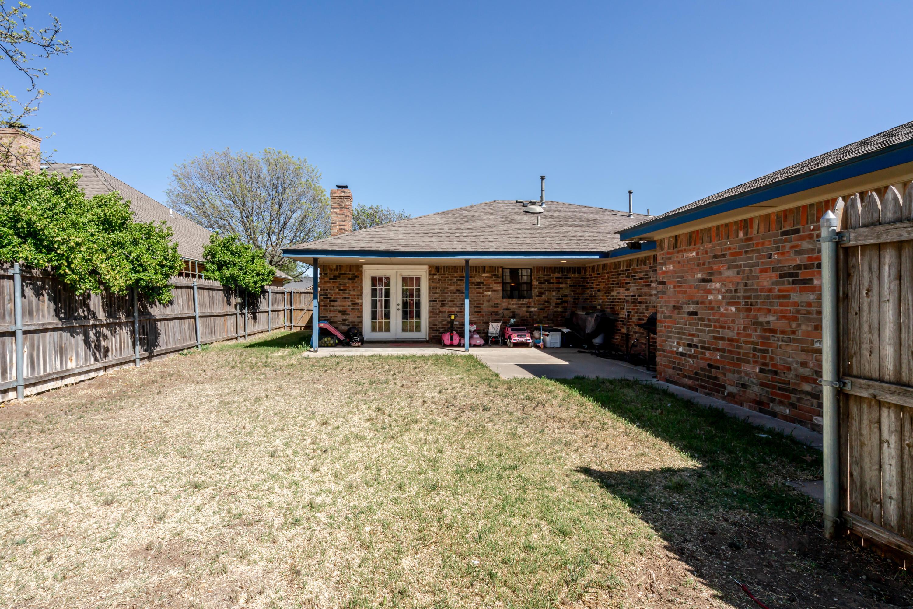 8010 Claret Street Amarillo, TX 79110 - Photo 35 of 36 Rear View